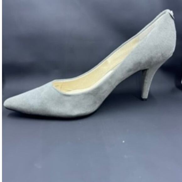 "MICHAEL KORS" ALINA FLEX, NEW!!Gray Pumps, SZ 10M, Office Suede,NO BOX ,NO TAGS - Picture 4 of 12
